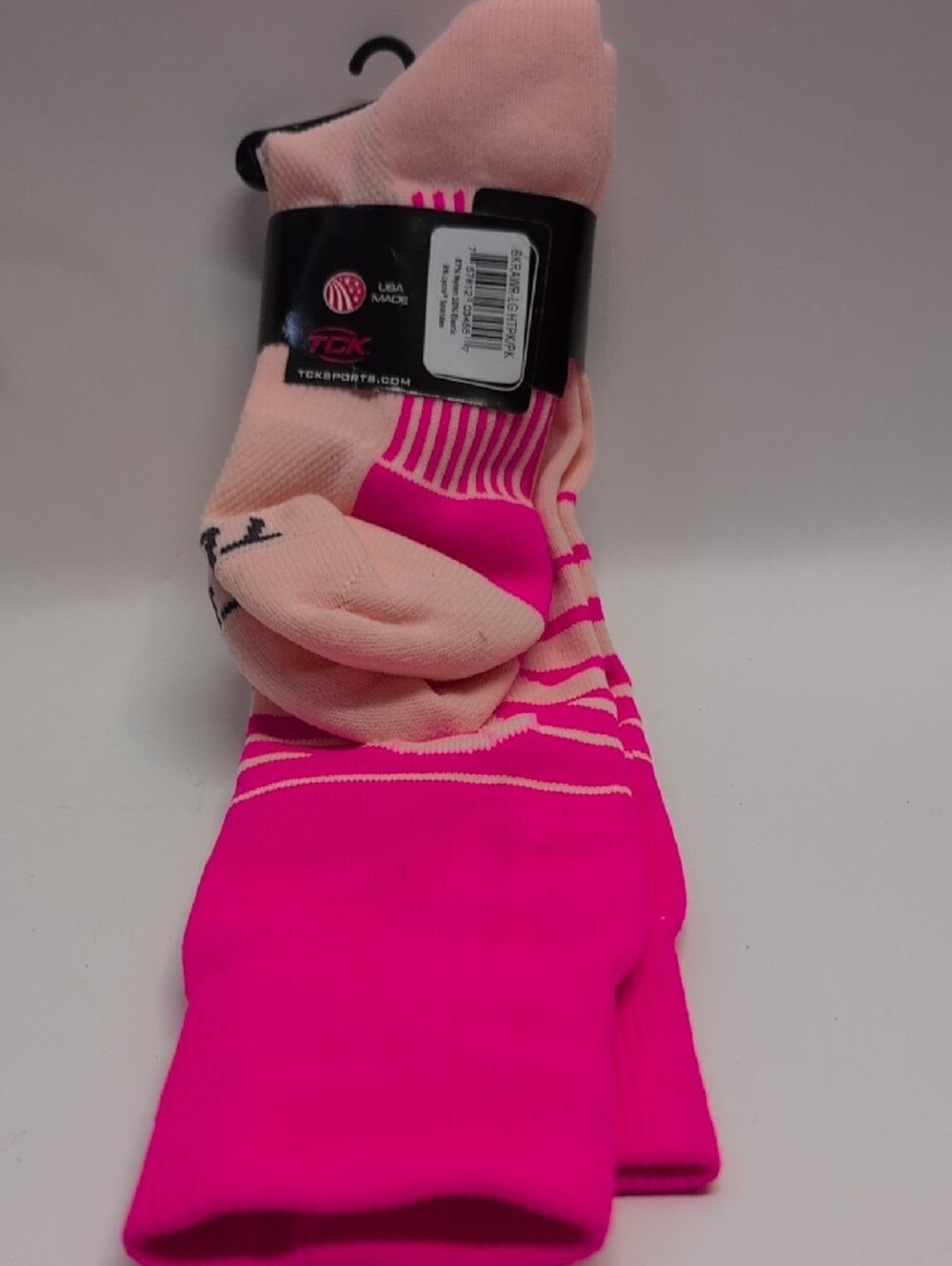Awareness Pink Ribbon Compression Socks - Pink - Picture 3 of 4